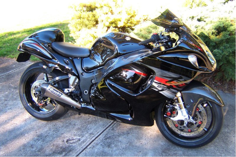 Brocks CT Megaphone Full System w/ 17" Muffler Suzuki Hayabusa (08-20)