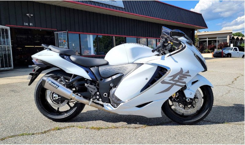 Brocks CT Single Full System w/ 16" Muffler Suzuki Hayabusa (22-25)