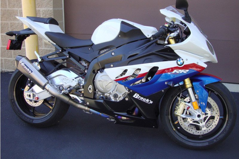 Brocks CT Single Full System w/ 16" Muffler BMW S1000RR (10-14) and S1000R (14-16)