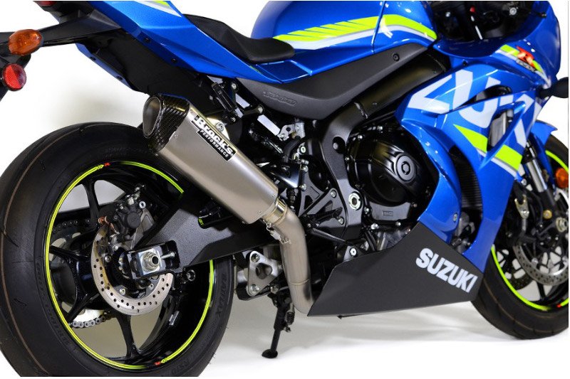 Brocks CT Single Full System w/ 16" QuietKore Muffler Suzuki GSX-R1000/R (17-25)