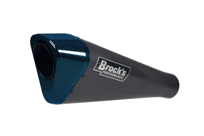 Brocks Penta-Carbon Full System 15" Muffler (Black) Suzuki GSX-R1000/R (17-25)