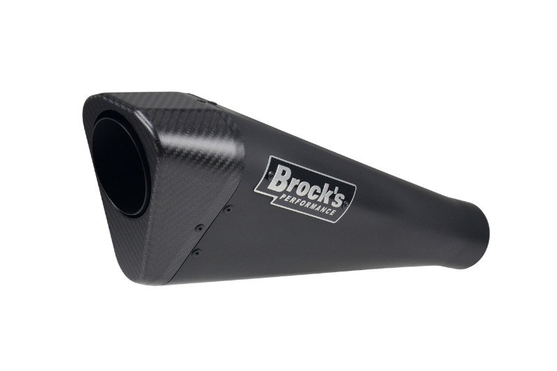 Brocks Penta-Carbon Full System 15" Muffler (Black) BMW S1000RR (20-25)
