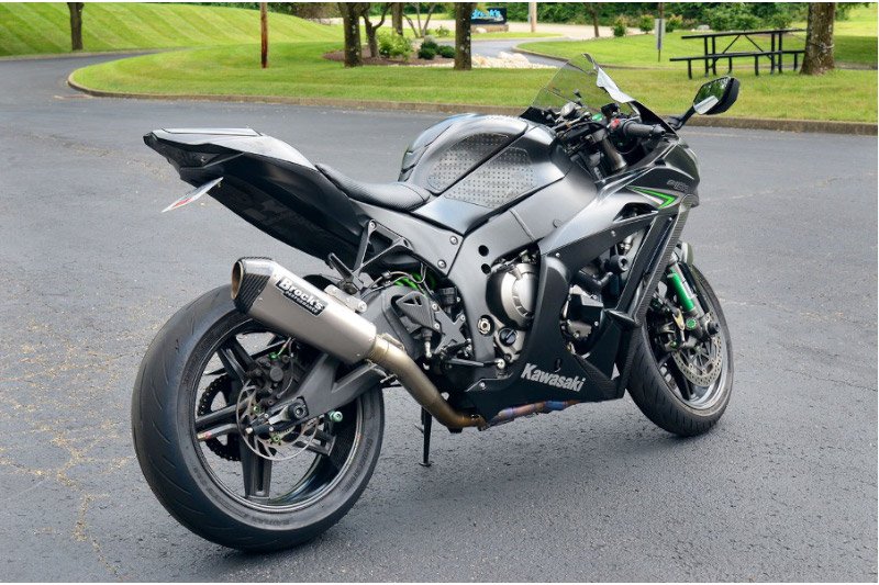 CT Single Full System w/ 16" Muffler Kawasaki ZX-10R/ RR(16-25)