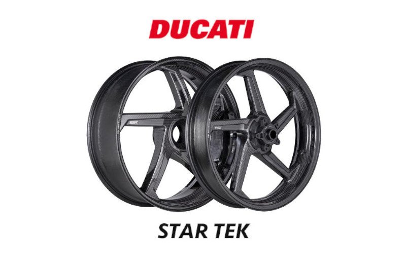 BST Star TEK Carbon Fibre Wheels - Ducati Panigale / Streetfighter